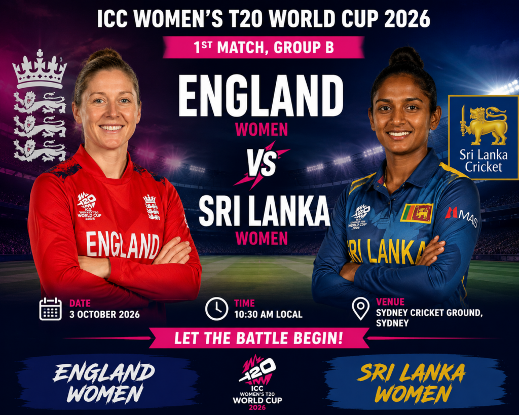 England Women vs Sri Lanka Women